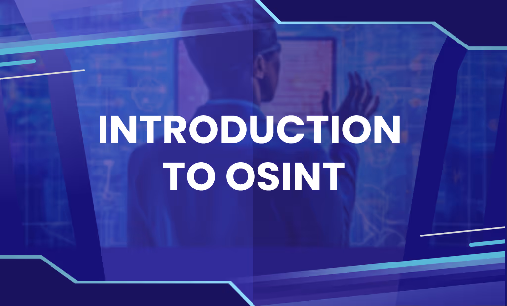 Image of the Introduction to OSINT course